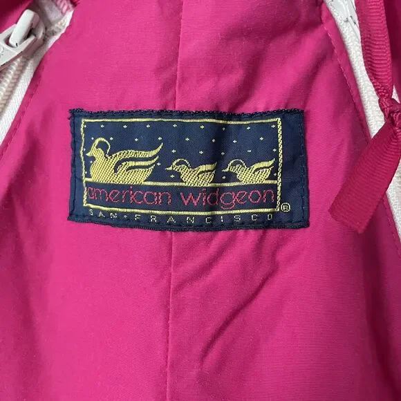 VTG American Widgeon San Francisco Girls Toddler Bunting Snowsuit Jacket 18mo-3T - Picture 7 of 11